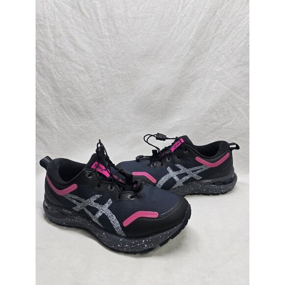 ASICS "GEL-Cumulus 23 AWL" Women's Size 5.5 Low Black Athletic Running Shoes - Picture 1 of 16